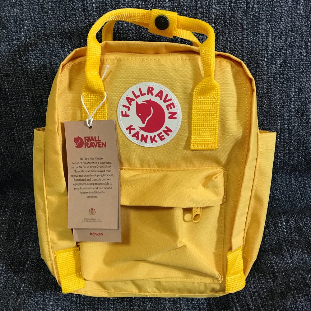 New Fjallraven Kanken Mini Backback